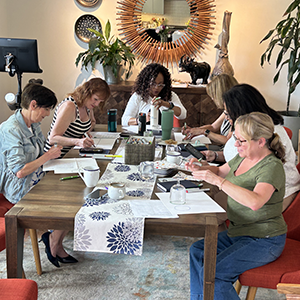 Wisdom Circles are a safe and warm environment for thought and collaboration